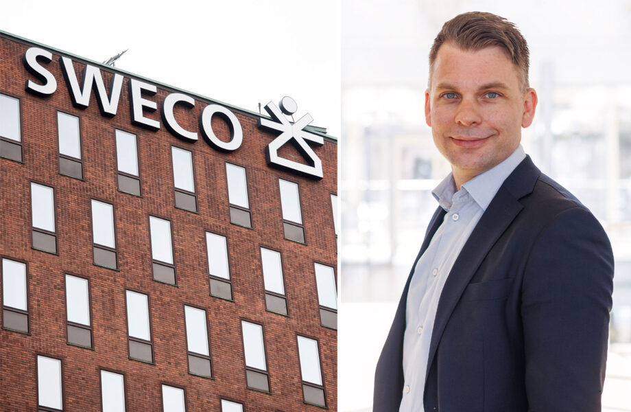 Han blir ny sjef for Sweco Norge