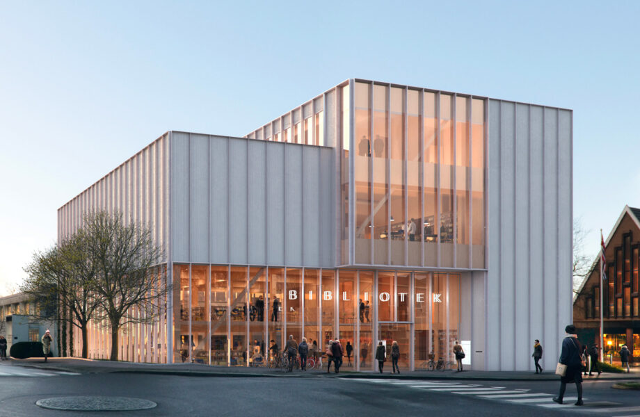Her bygges Sarpsborgs nye bibliotek