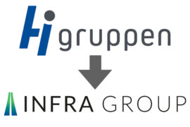 HI-gruppen skifter navn – blir Infra Group Thumbnail