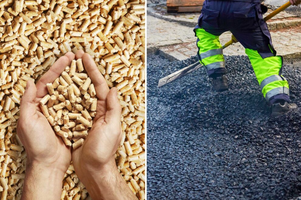 Biodrivstoff i asfaltfabrikker skal redusere klimautslipp