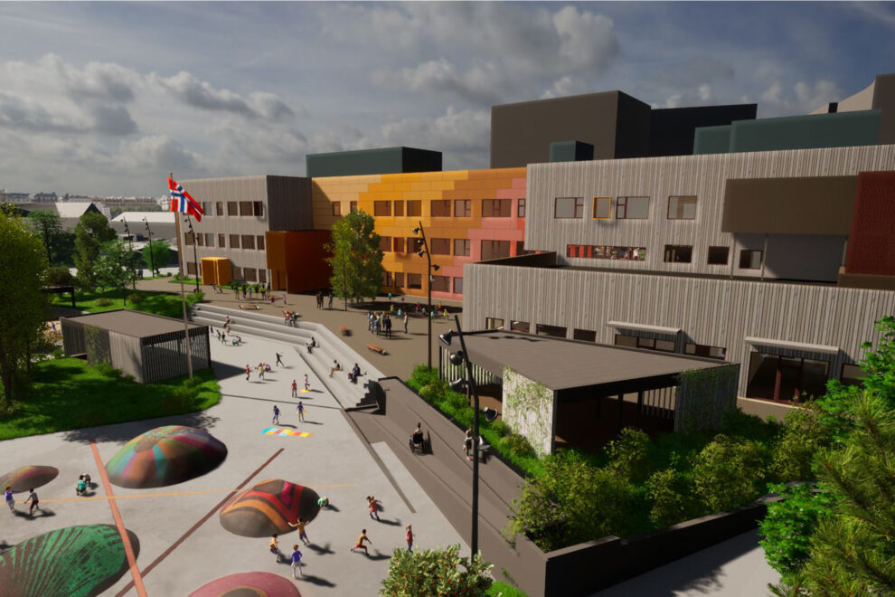 Her blir det ny skole i Kristiansand