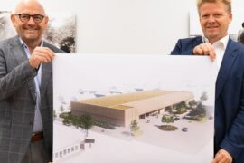 Skanska bygger idrettshall i Bryne Thumbnail