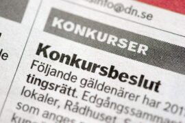 Konkursene økte kraftig i oktober Thumbnail