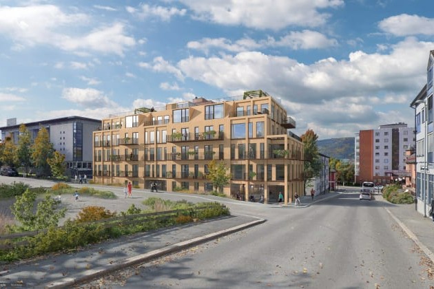 LINK blir arkitekten bak nytt leilighetsbygg i Lillehammer
