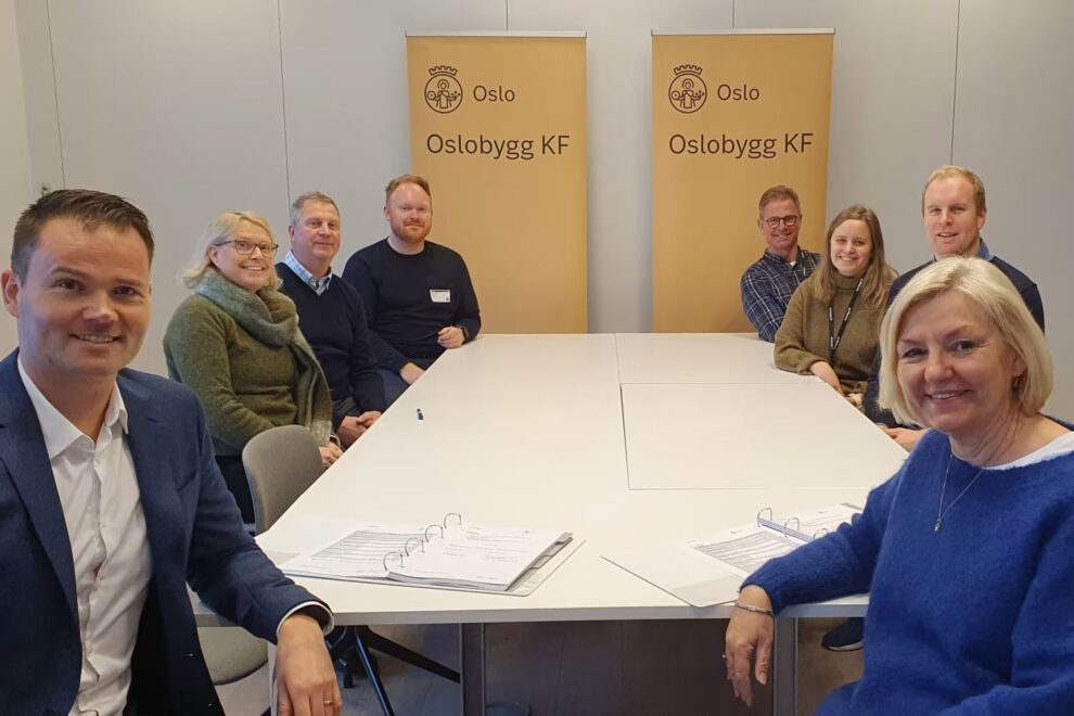 Oslobygg KF signerer avtale med Varden entreprenør