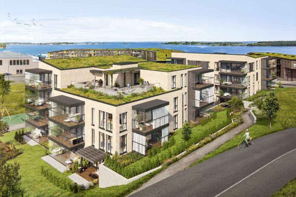Bygger flere boliger på Jarlsø i Tønsberg