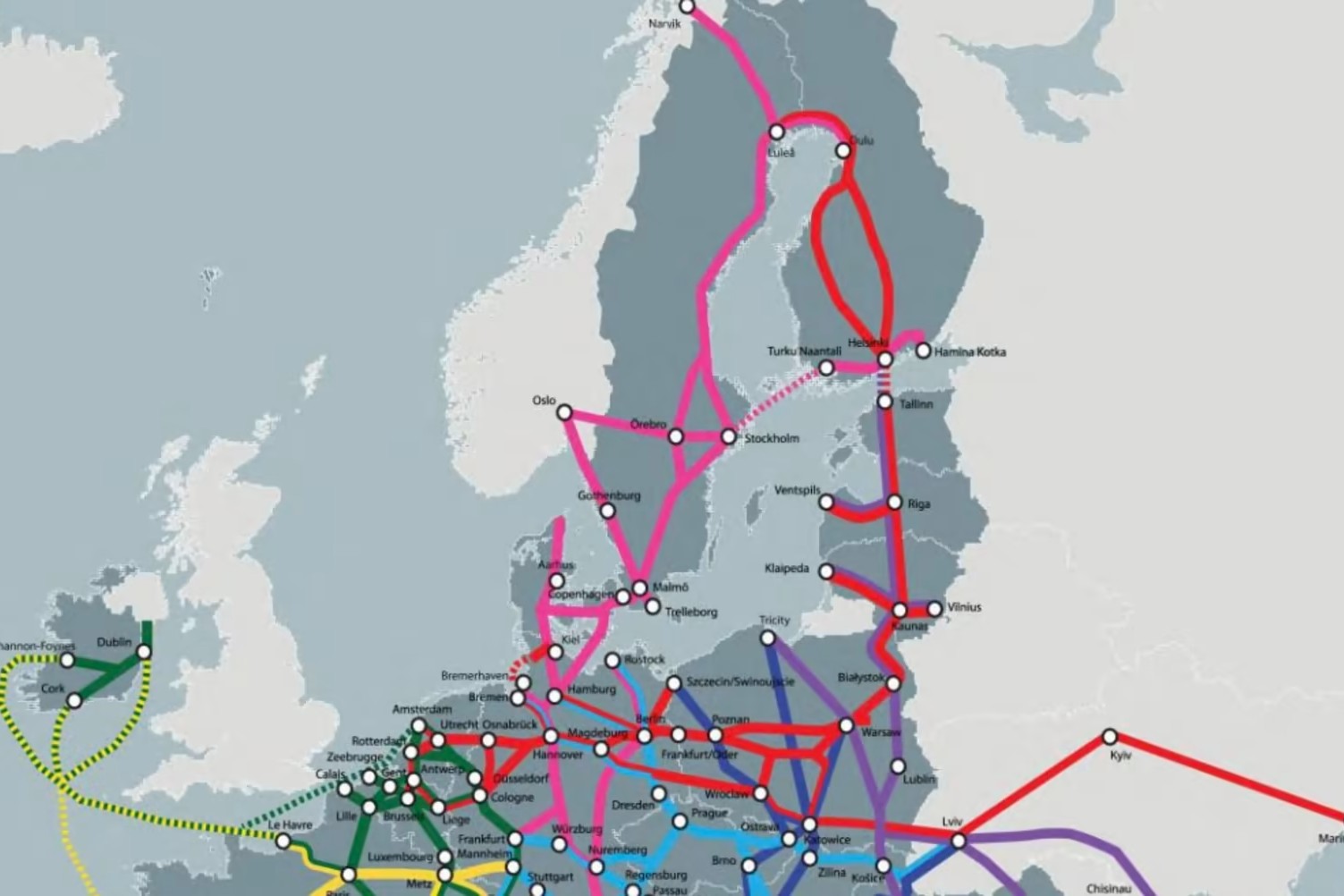 Dobbelt jernbanespor Oslo-Stockholm får topp prioritet i EU