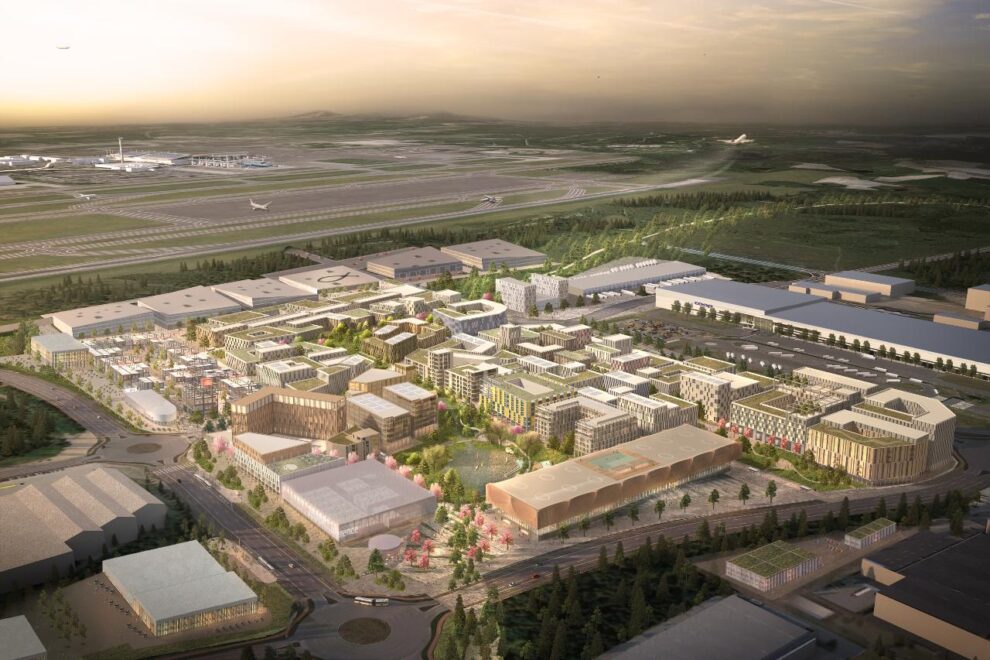 Instalco får oppdrag på Gardermoens nye næringspark Oslo Airport City