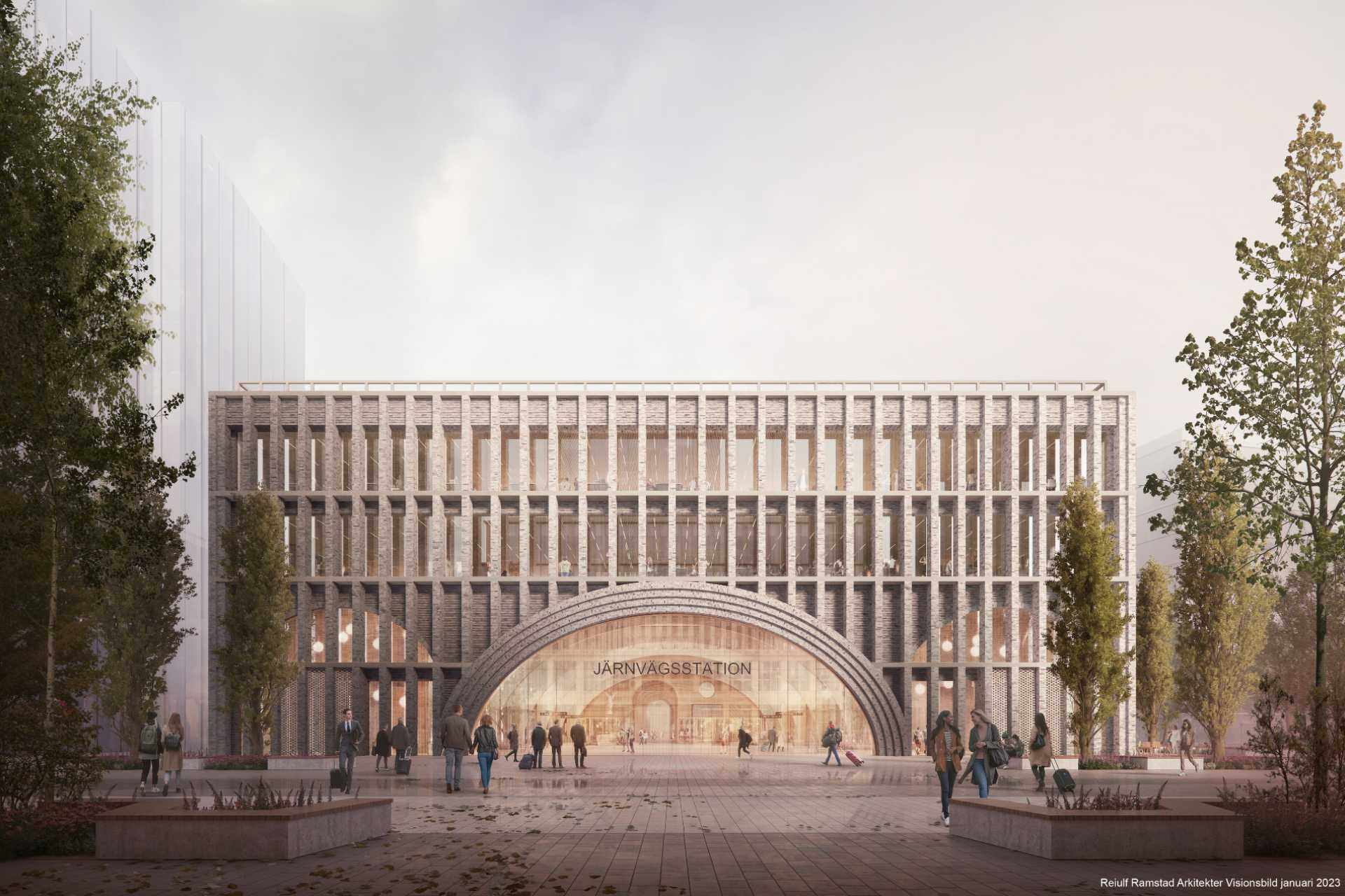 Norsk arkitekt tegner Gøteborgs nye stasjonsbygg