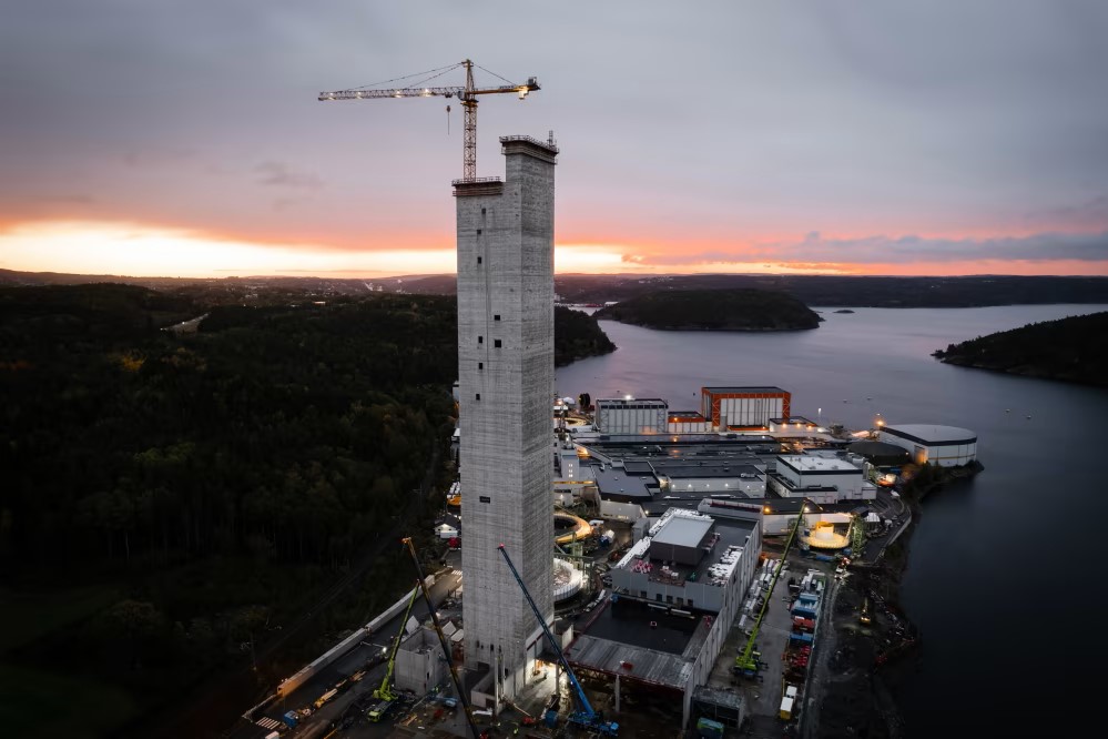 Heis i Norges høyeste bygg