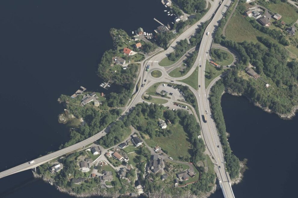 Bygger nytt kollektivt knutepunkt ved Nordhordlandsbrua