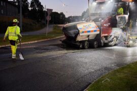 NCC asfalterer 20 km av Fv 41 Thumbnail