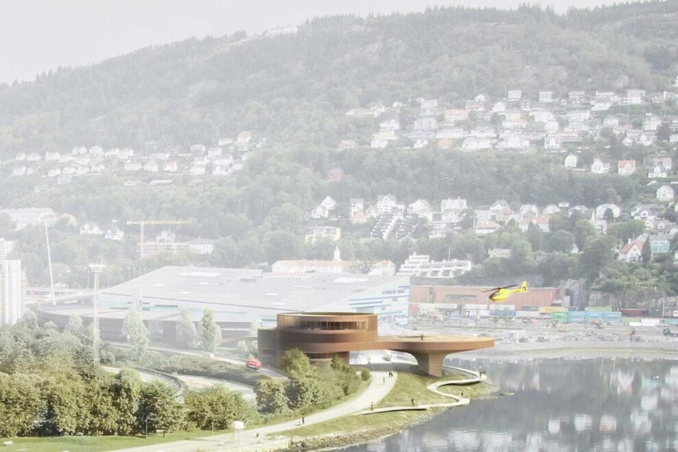 GHA og Hesselbrand tegner Bergen Helikopterbase