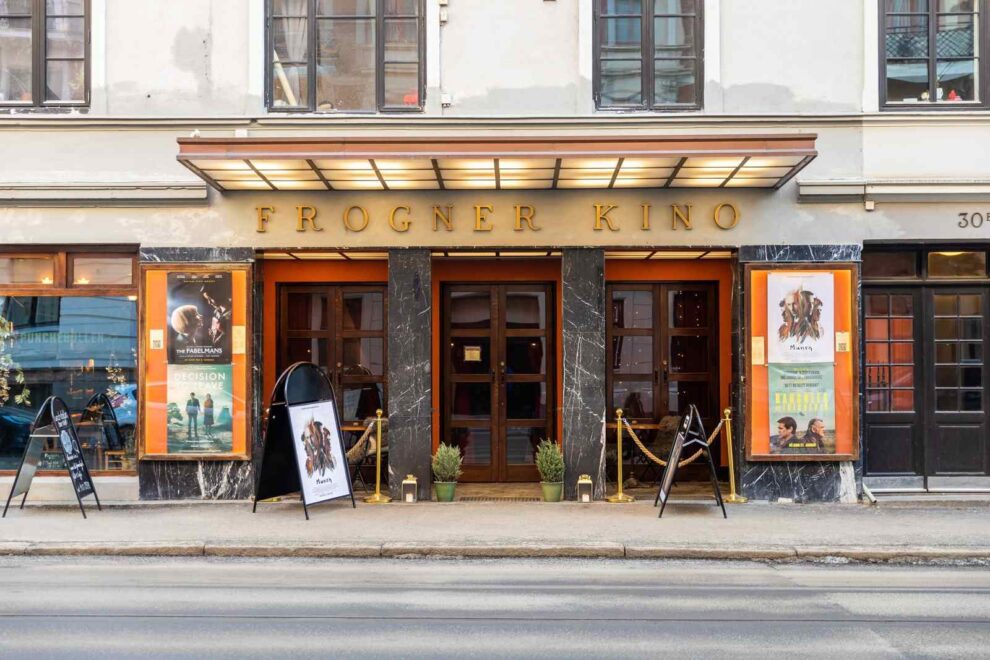 Frogner kino er lagt ut for salg