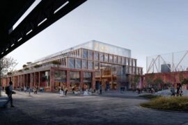 Fornebu får ny skole og bibliotek Thumbnail