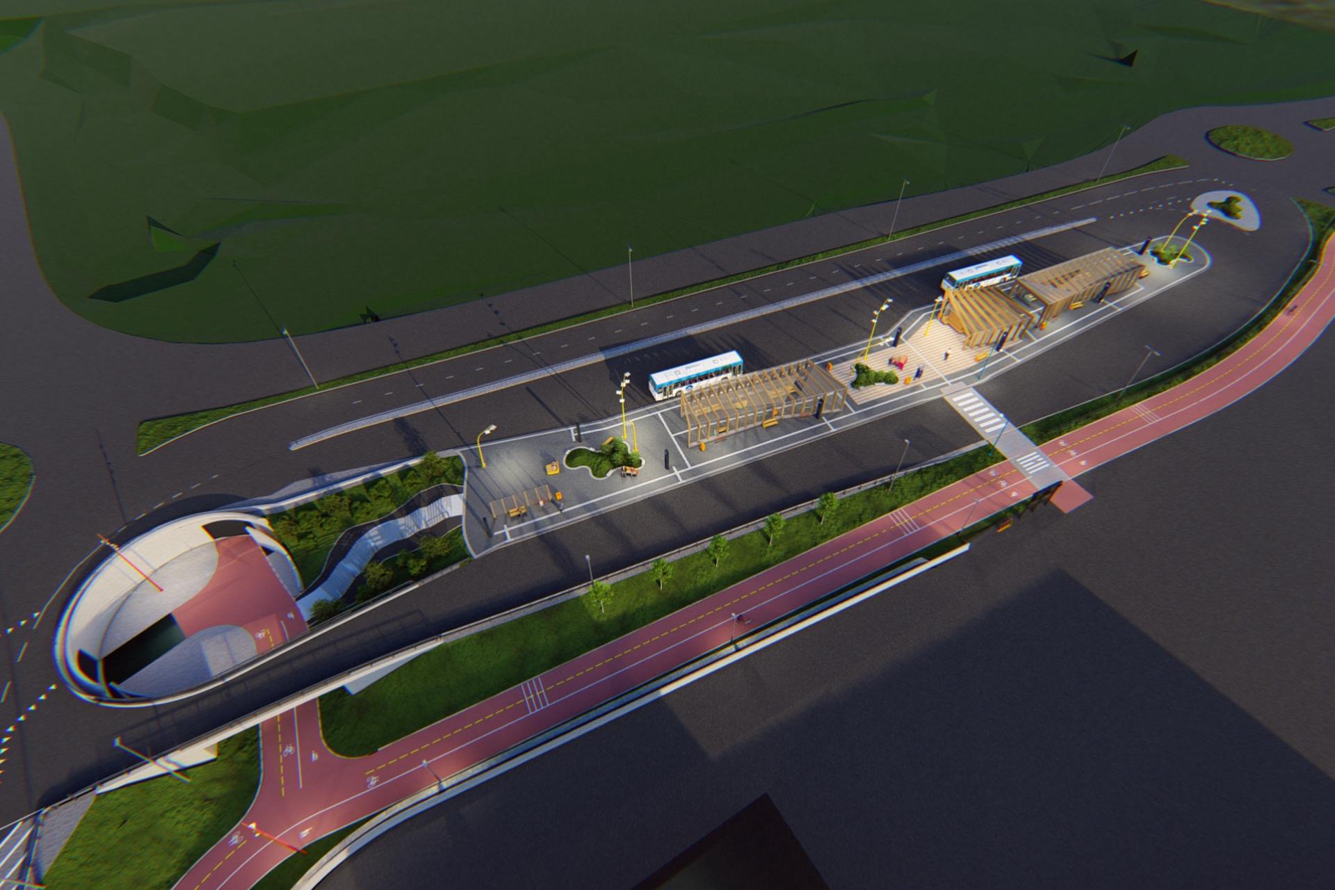Peab skal bygge ny bussterminal ved Tromsø lufthavn