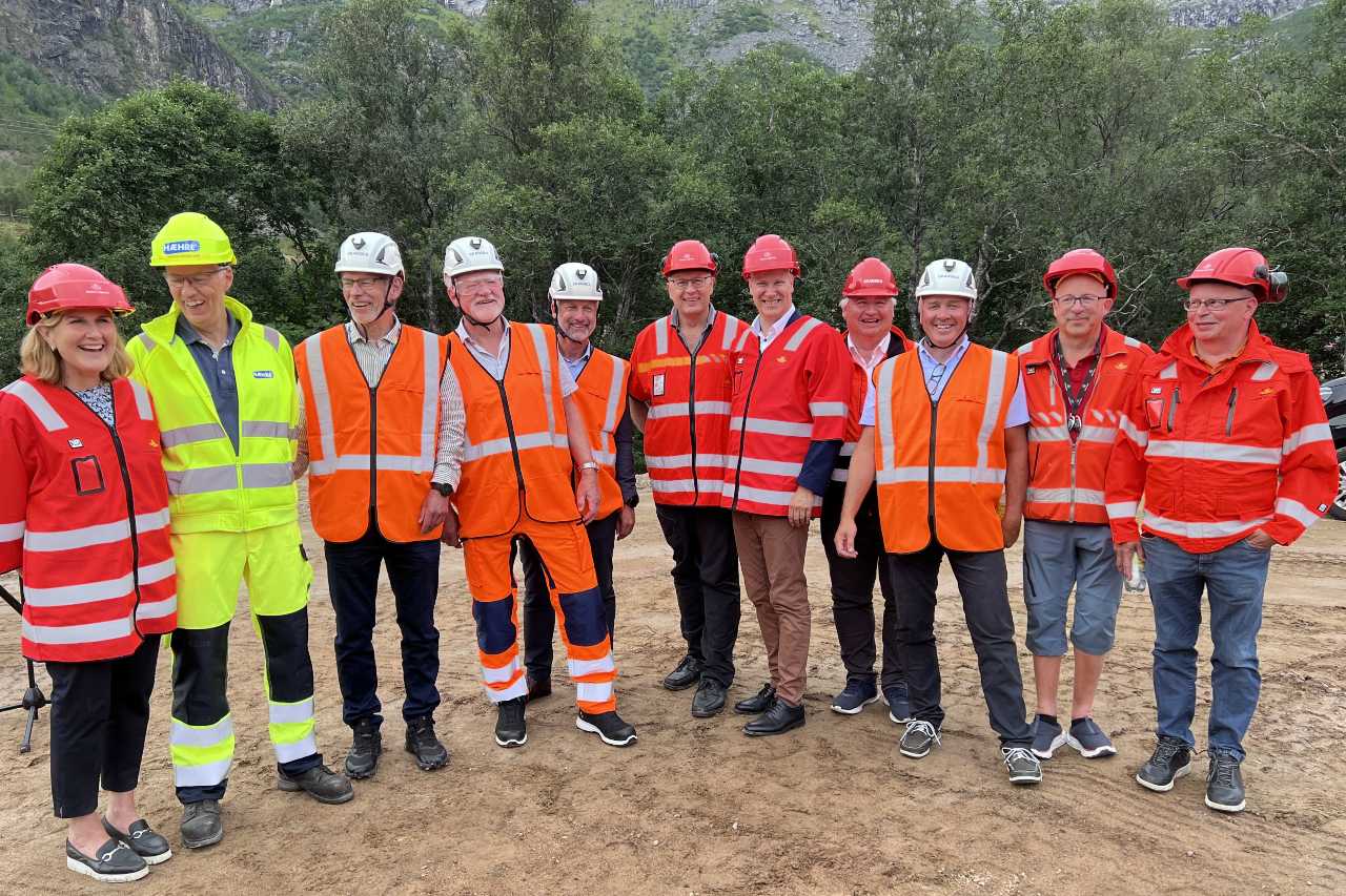 Byggingen av Nord-Norges største samferdselsprosjekt er nå offisielt i gang