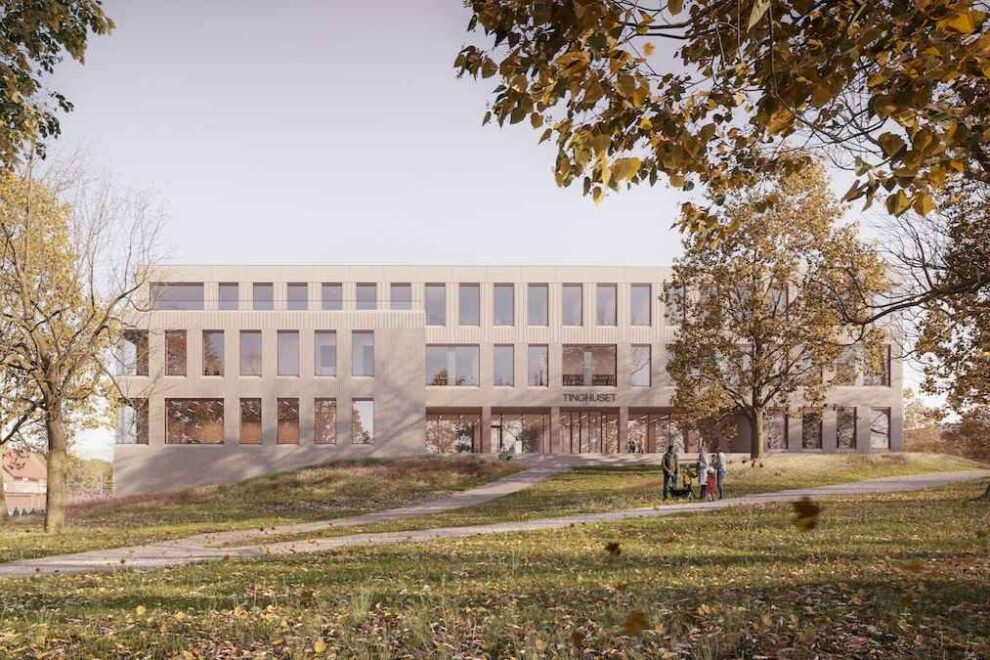 Skal bygge nytt tinghus i Tønsberg