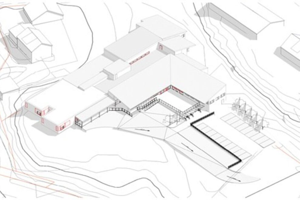 Bygger om skole til lokaler for helseformål for Averøy kommune