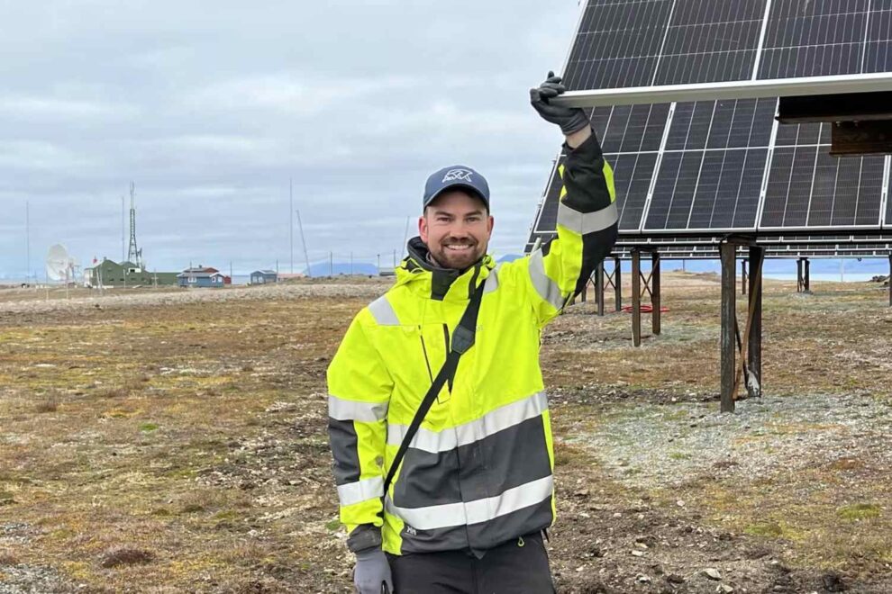 Isfjord Radio på Svalbard pilot for innovativt energiprosjekt