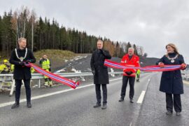 Åpnet ny motorveg nord for Oslo en måned tidligere enn planlagt  Thumbnail