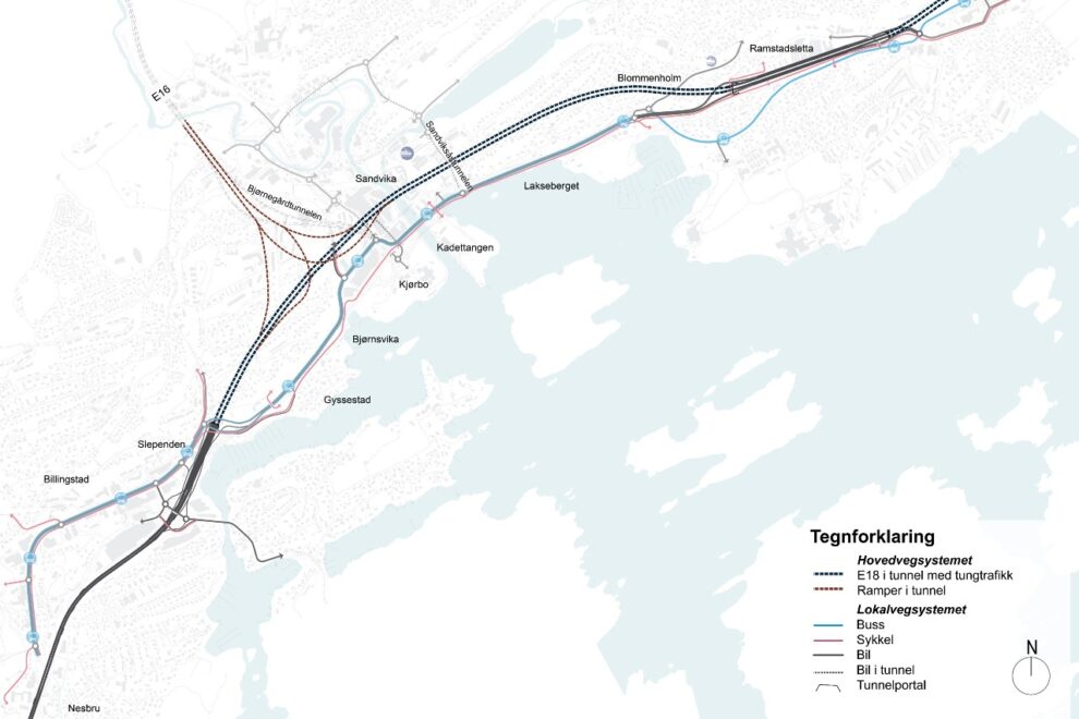 E18 Vestkorridoren: Klarer ikke å bygge innenfor gitte økonomiske rammer