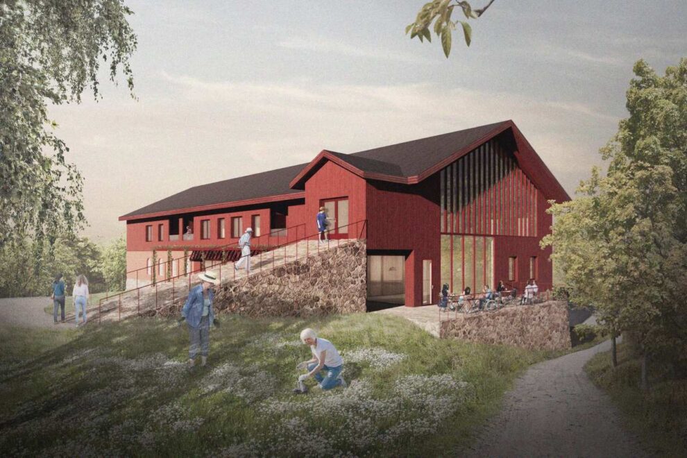 Før: gammel låve – nå: EU prosjekt