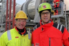 Verdens første asfaltfabrikk på hydrogen Thumbnail
