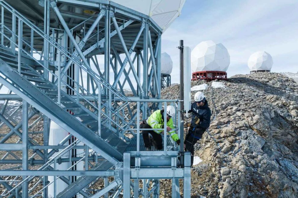 Telenor bygger mobildekning i Antarktis