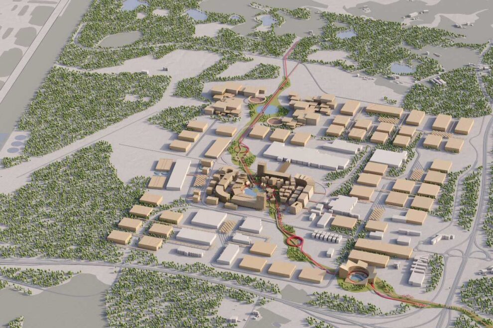 Fremtidens flyplassby presenteres
