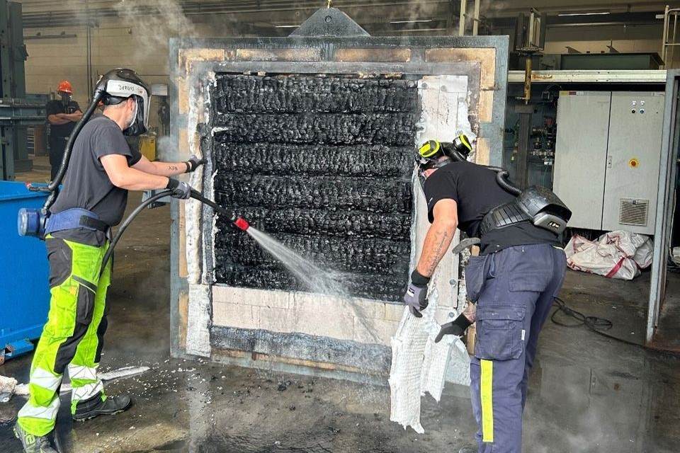 Banebrytende branntesting