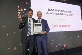 Oslo lufthavn kåret til Europas beste Thumbnail