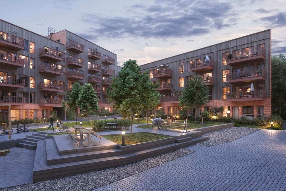 Veidekke skal bygge for Fredensborg