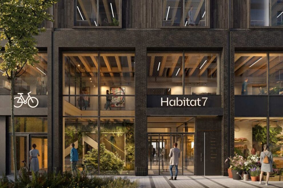 Innovativ nietasjes bygning tar form i Göteborg sentrum
