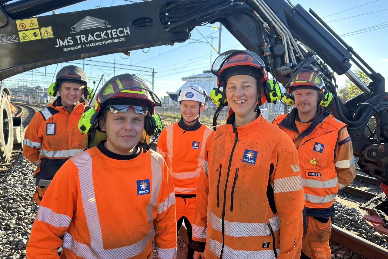 De to eneste lærlingene i landet