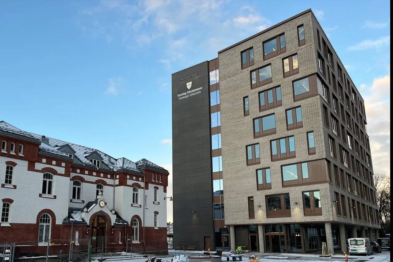 Nytt fylkeshus på Steinkjer stasjon