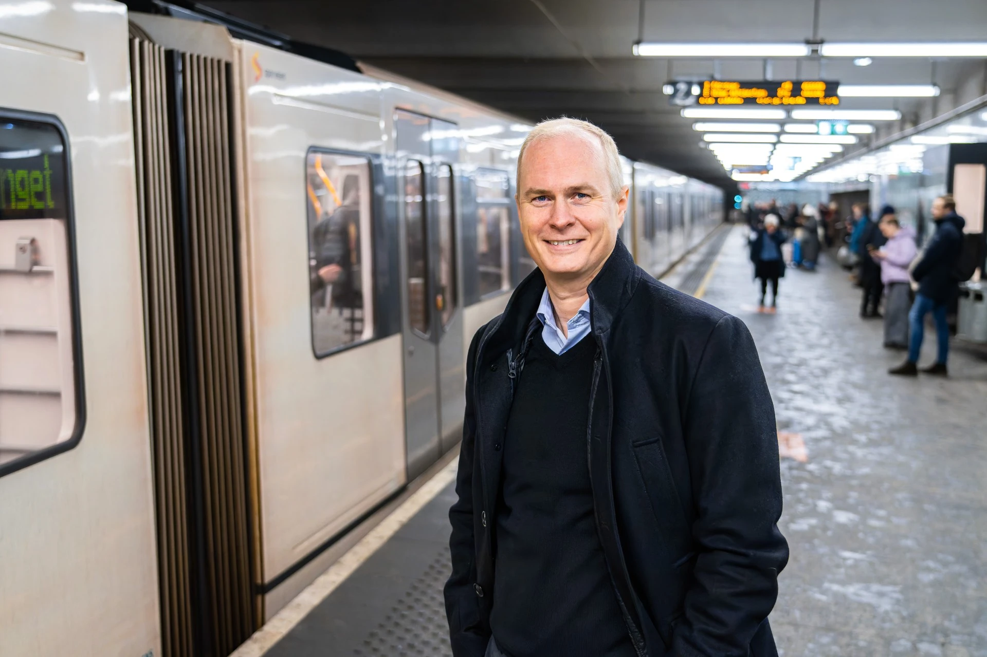 Han er ny konserndirektør i Sporveien T-banen