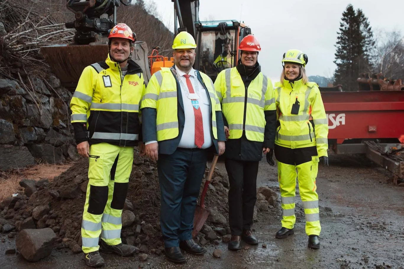 Anleggsstart i Hardanger