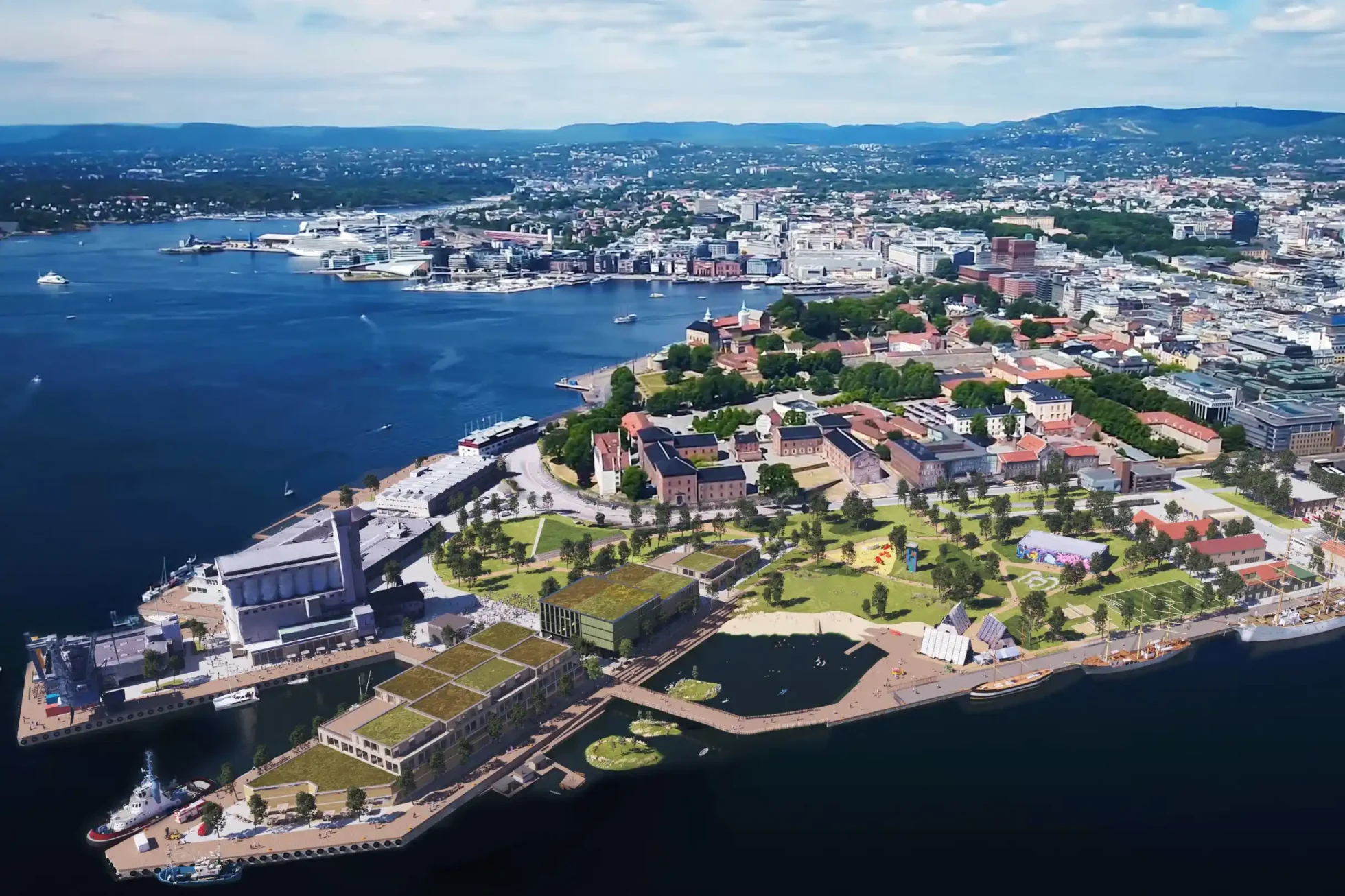 Vil flytte terminalen for utenlandsferger til Kongshavn