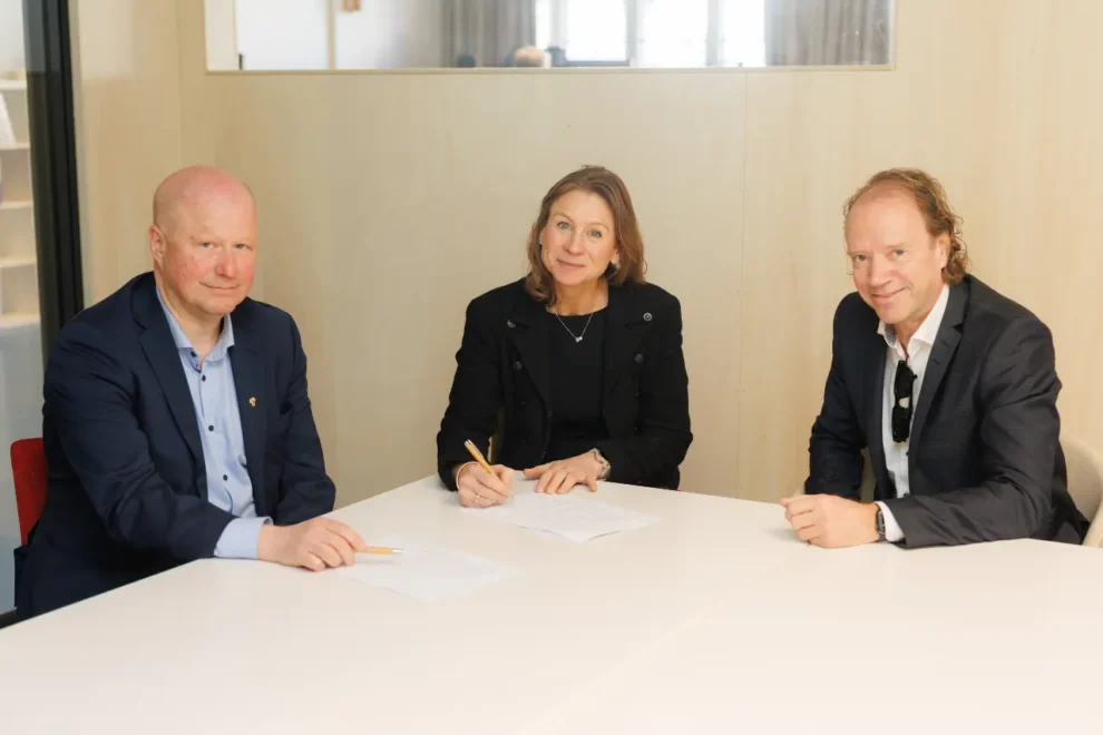 Kontrakt er skrevet for byggingen av Schweigaarden
