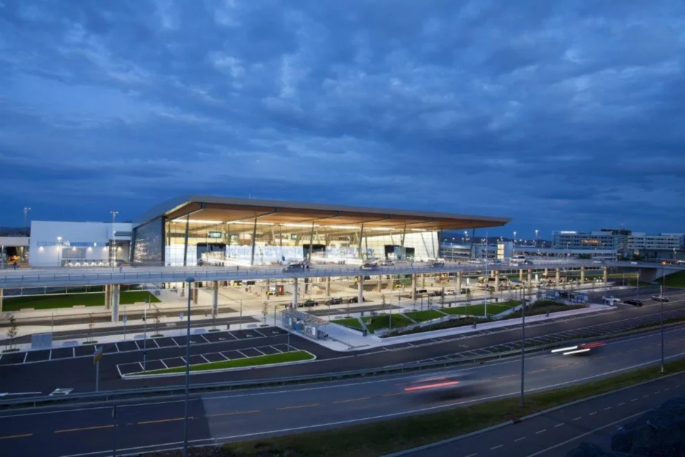 Bergen lufthavn Flesland. Foto: Nils Olav Medvatne