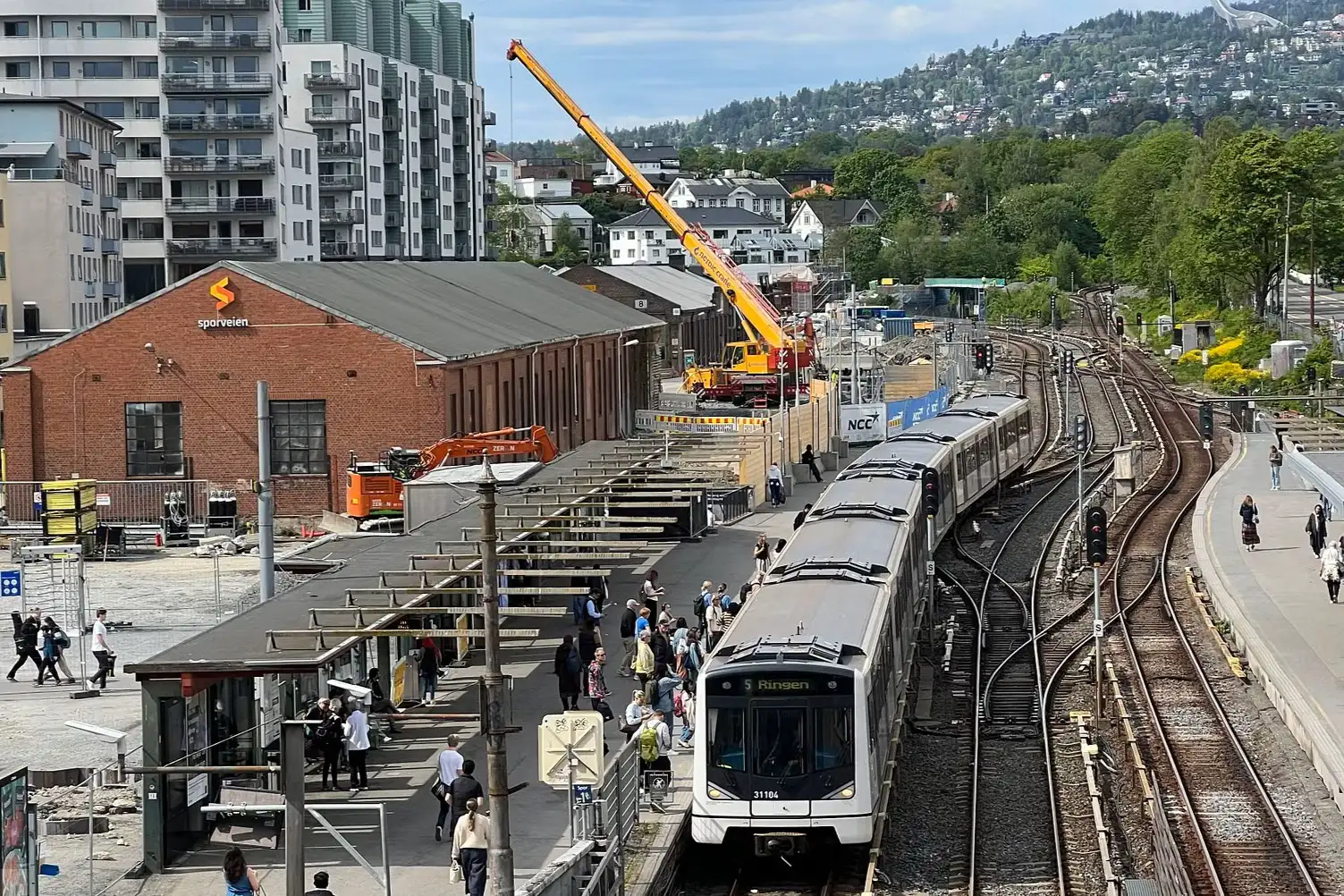 Majorstuen stasjon i Oslo skal rustes opp