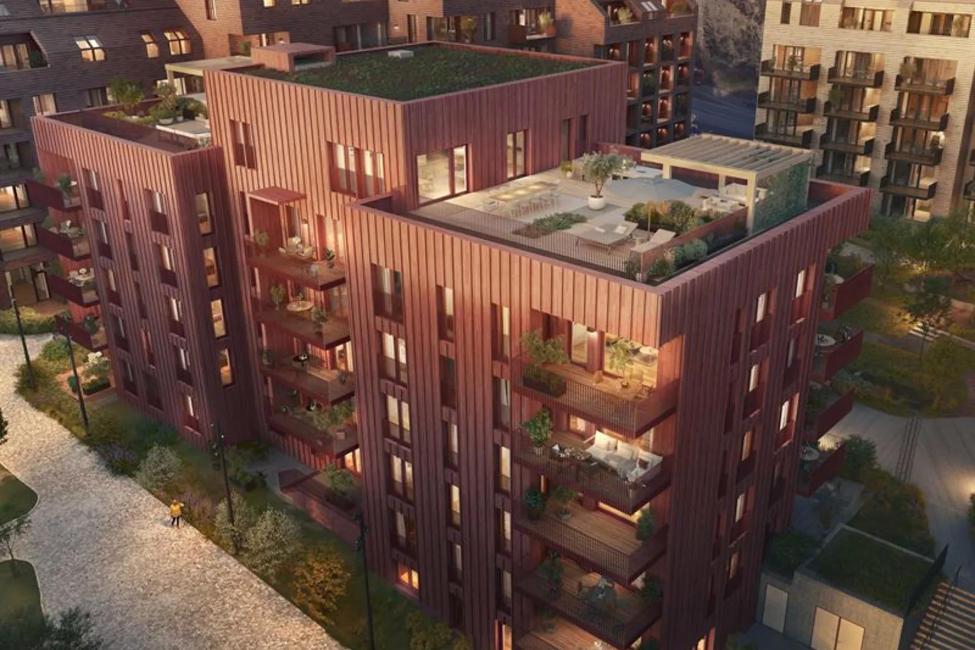 Illustrasjon: Fredensborg Bolig