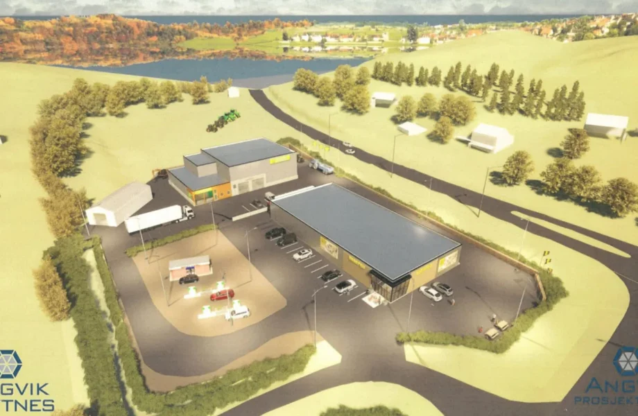 Stor satsing: Felleskjøpet bygger nytt på Halsa