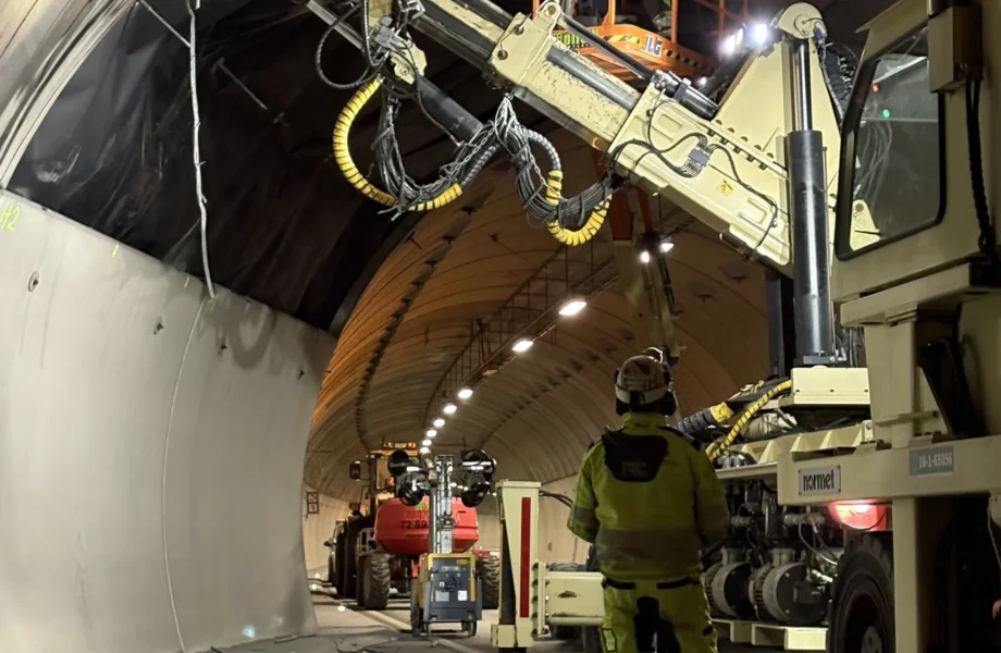 Krevende bergsikring nærmer seg slutten