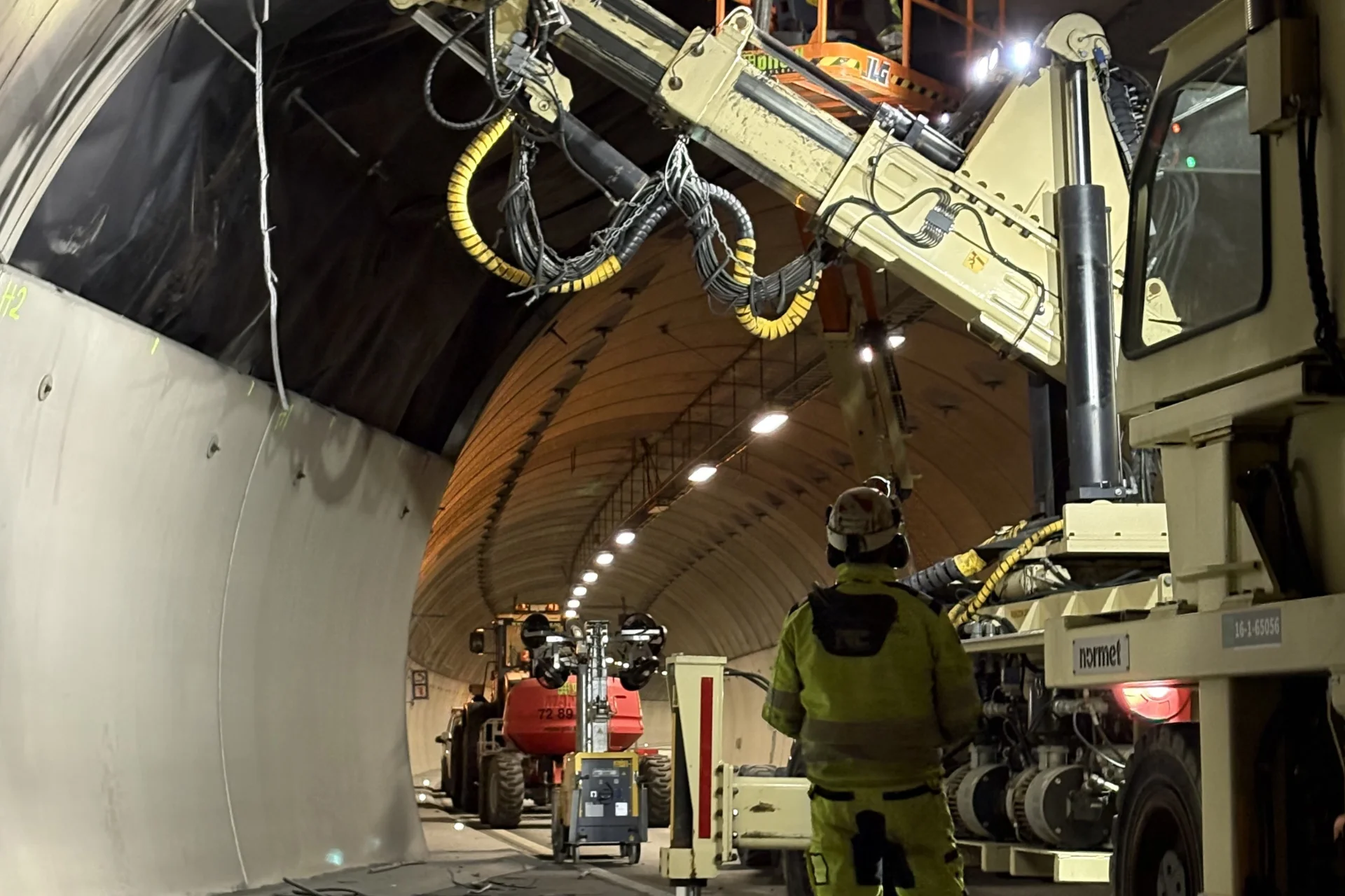 Krevende bergsikring nærmer seg slutten