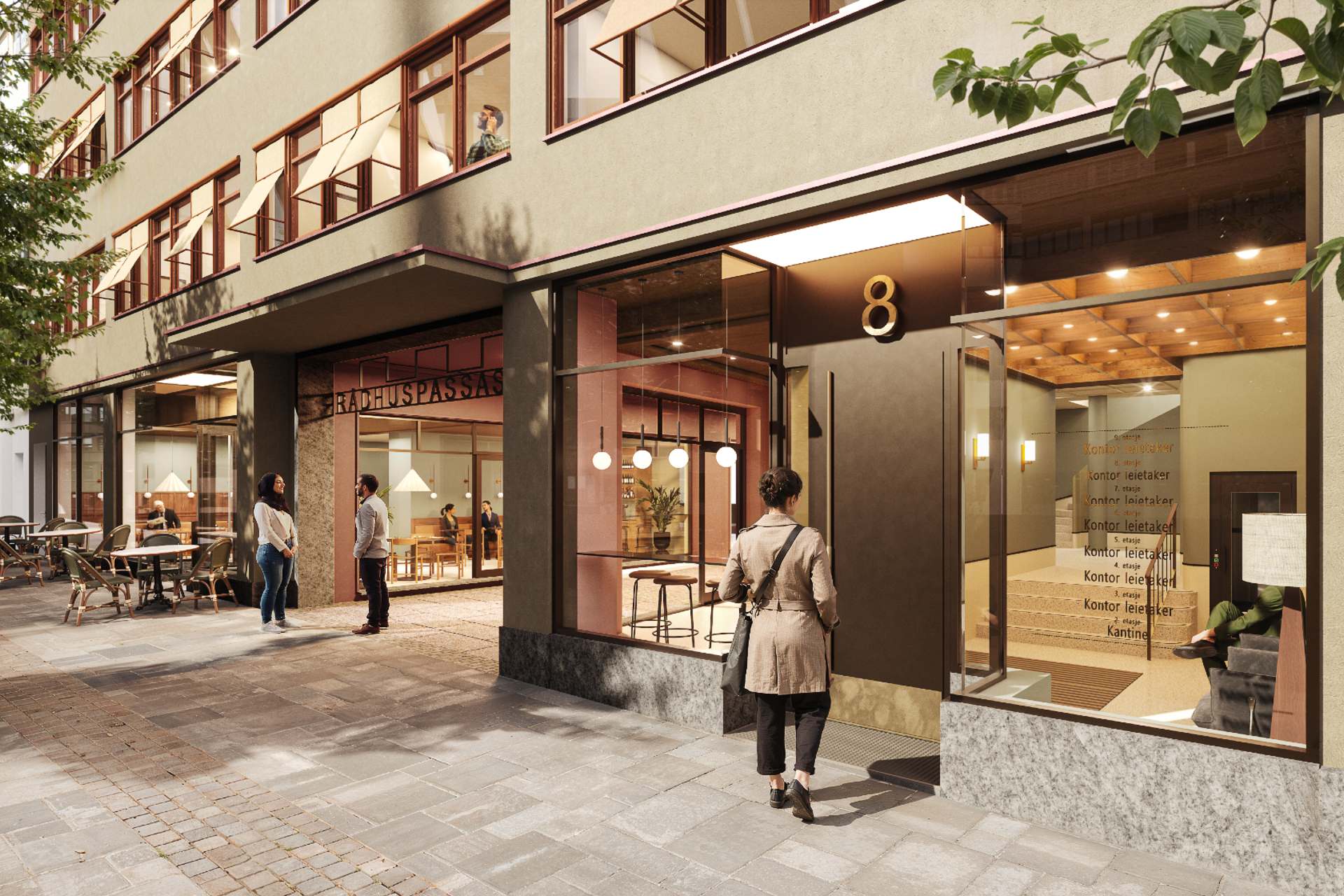 Rådhuspassasjen skal få tilbake sin opprinnelige glans 