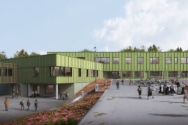 Nå utvides Stange skole