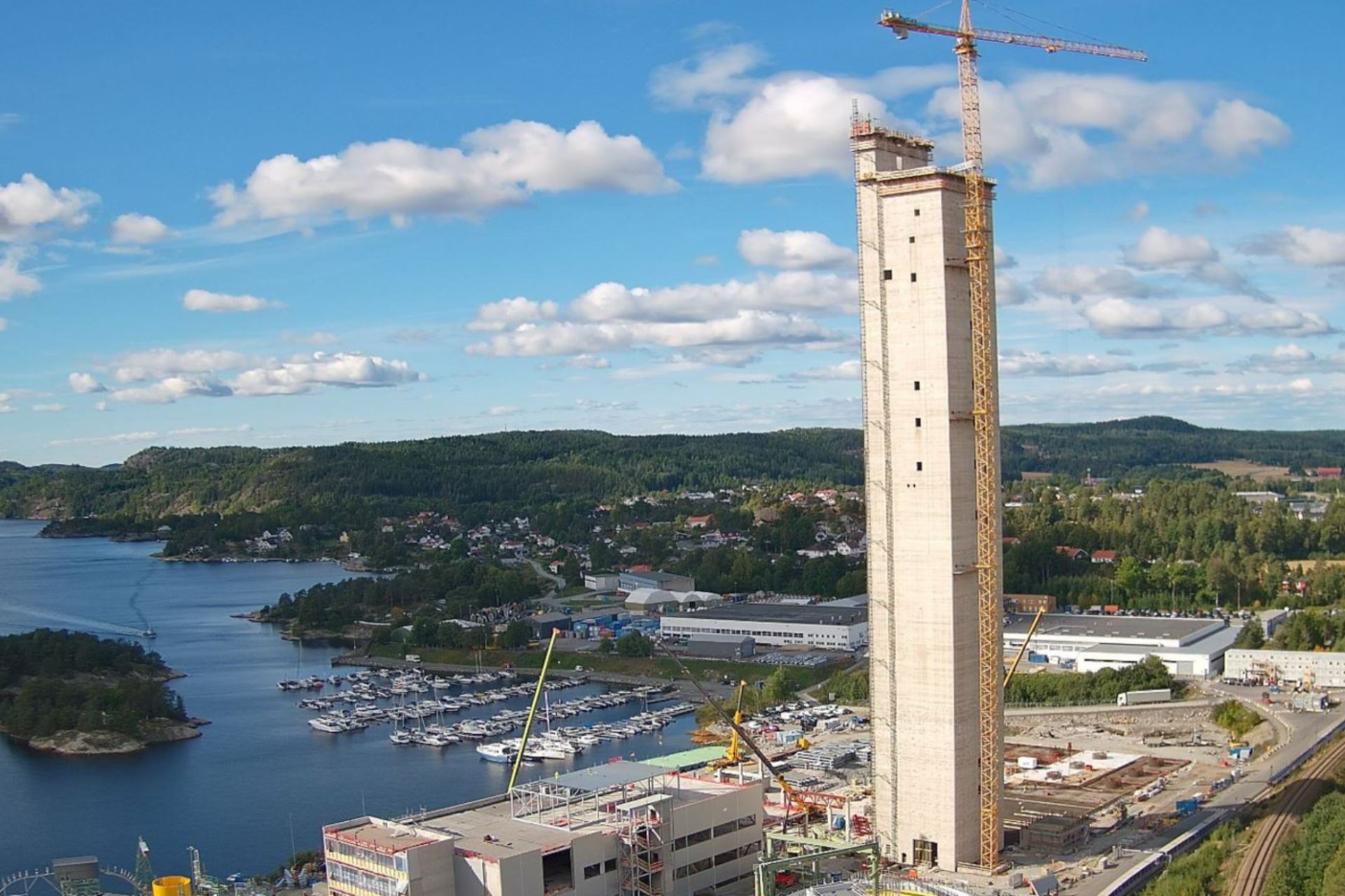 Norges høyeste bygg er i Halden