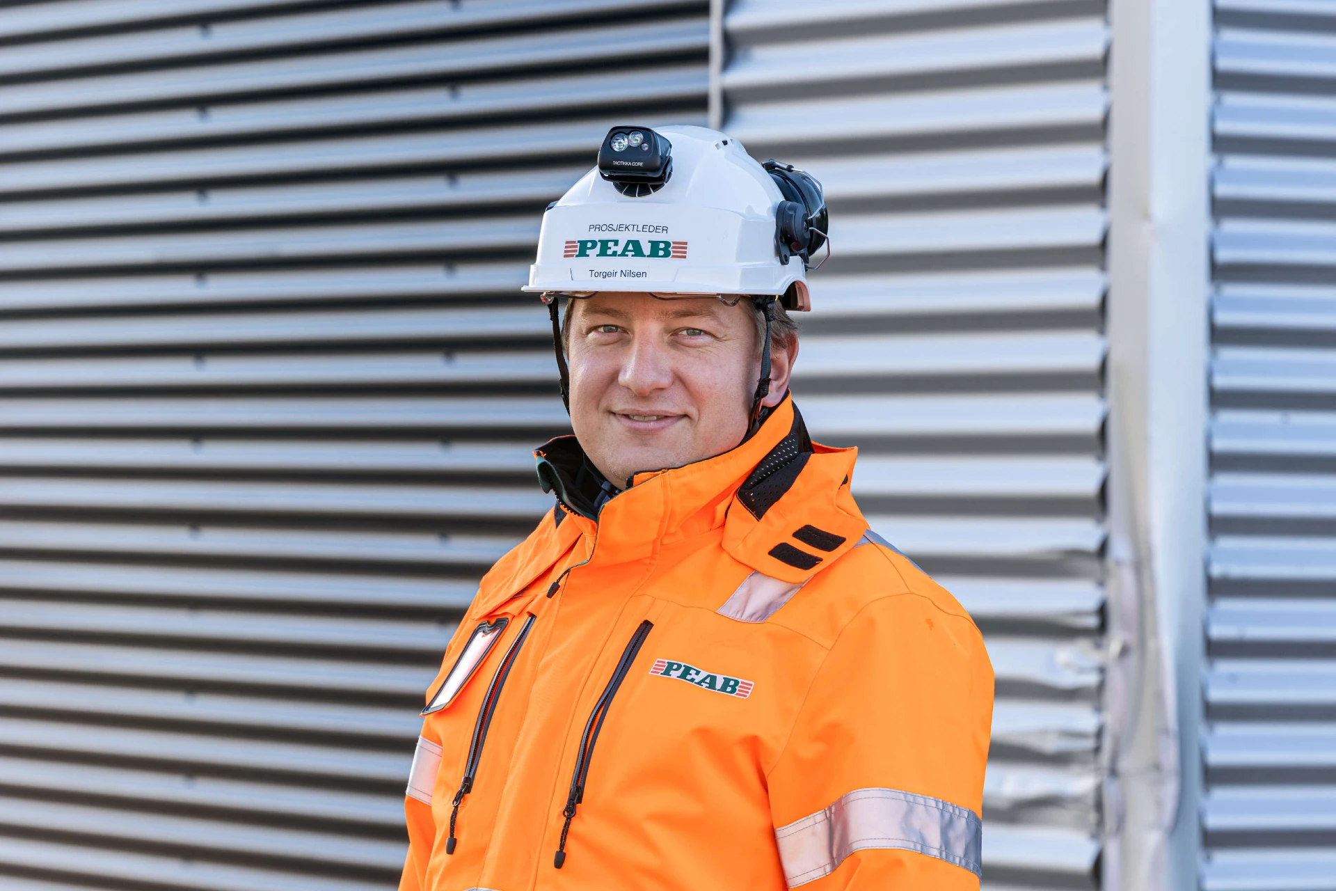 Torgeir Nilsen - avdelingsleder for Peab Bygg, Vestfold og Telemark Foto: Mats Bakken / Peab